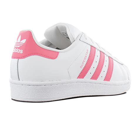 adidas superstar damen weiß pink|adidas gold metallic superstar.